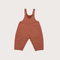 Kai Oversized Denim Dungarees (Coral)